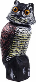 Realistic Owl Decoy with 360 Rotate Head P3582
