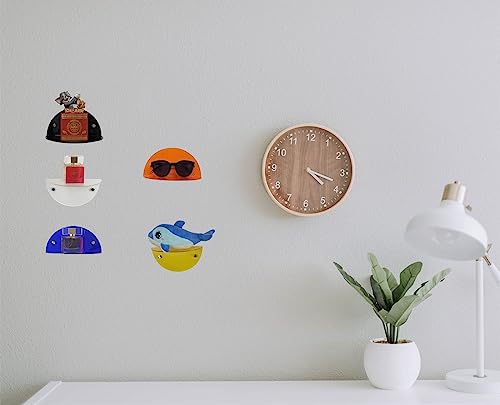 White 2-Pack 8-inch Acrylic Floating Shelves R284568