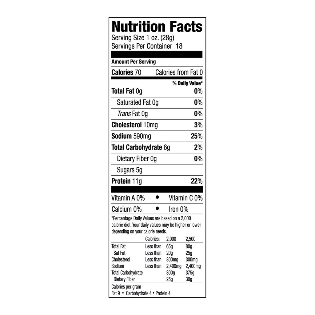 Peppered Beef Jerky (18 Ounce) G619
