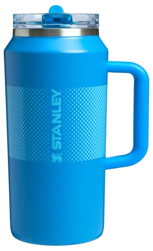 Insulated Stainless Steel Tumbler with Straw and Handle Y2534