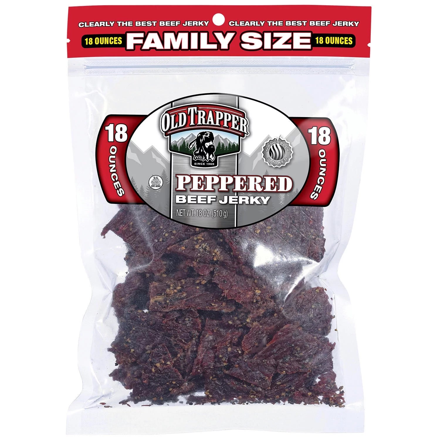 Peppered Beef Jerky (18 Ounce) G619