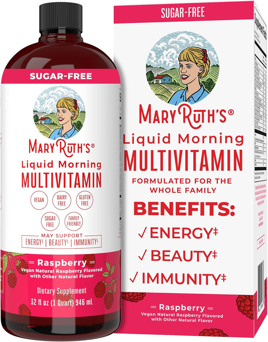 Vegan Liquid Multivitamin Multimineral, 32 Fl Oz I111