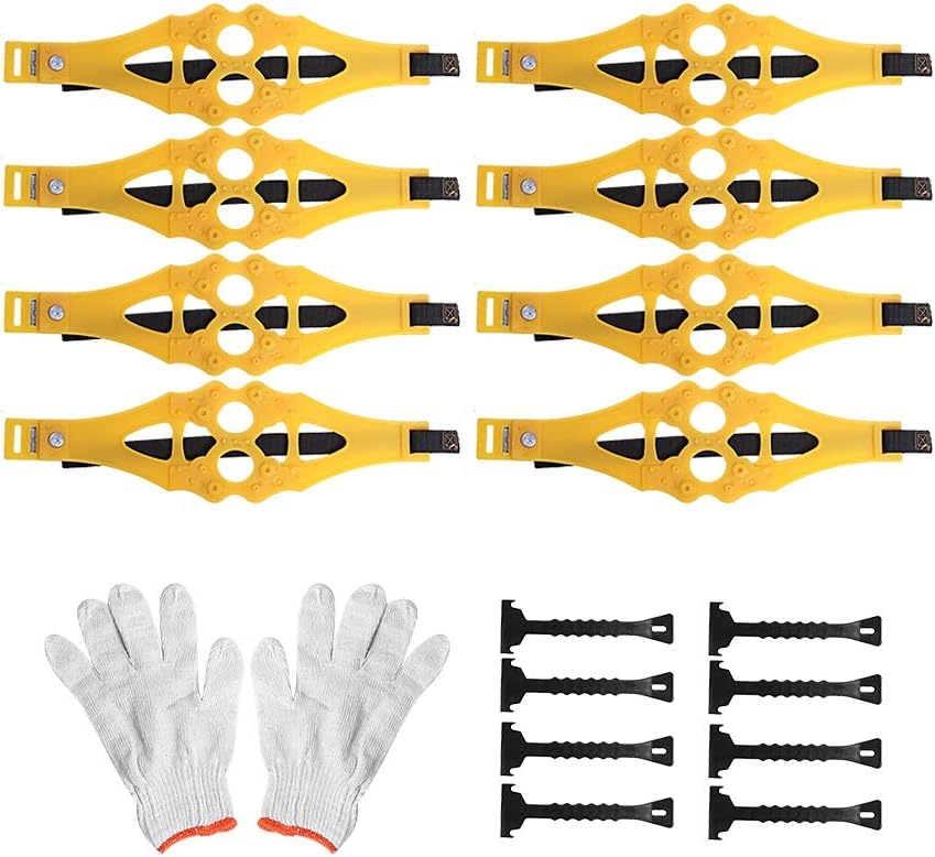 8 Pcs Universal Snow Tire Chain Y7161