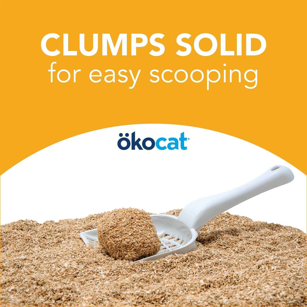 Unscented Clumping Wood Cat Litter F103