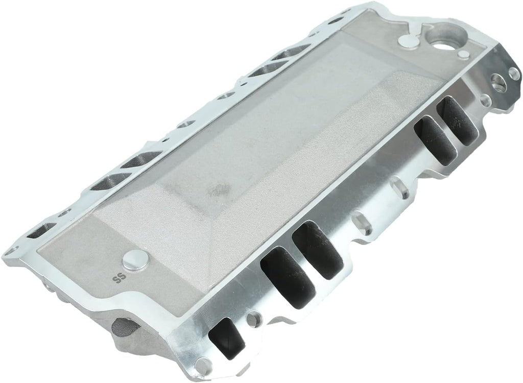 Satin Aluminum Dual Plane Intake for SBC 350 400 M6576