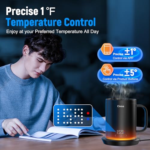 14 Oz Rechargeable Self Heating Coffee Mug L332444