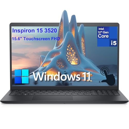 15.6" Touchscreen FHD Laptop Computer, 12th Gen Intel 10-Core i5-1235U, 32GB DDR4 RAM, 1TB PCIe SSD, Windows 11 Home S B605140