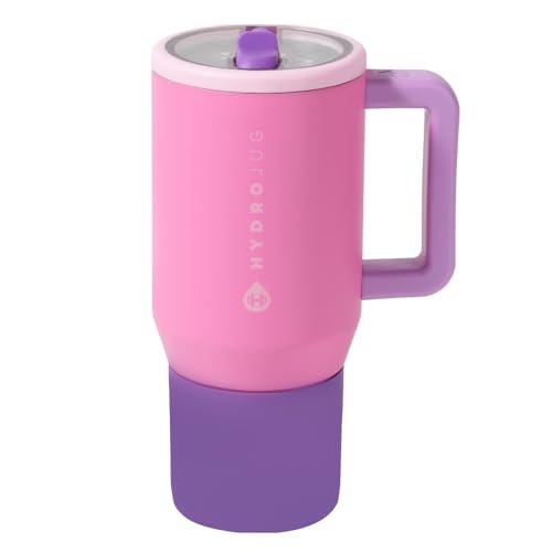 40 oz Insulated Stainless Steel Water Bottle with Handle & Flip Straw V57258