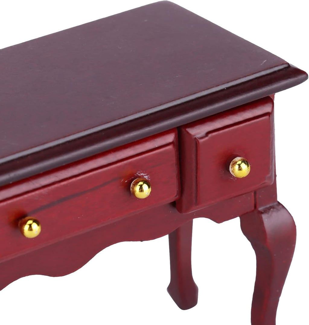 Mini Wooden Dollhouse Table Desk U27729