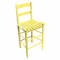 24 in. Slat Seat Counter Stool C4896