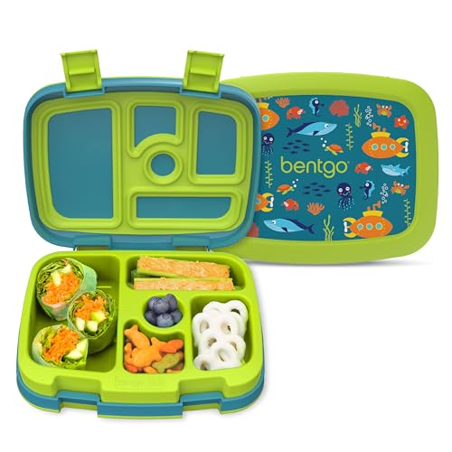 BPA-Free Leak-Proof 5-Compartment Kids Lunch Box H641024