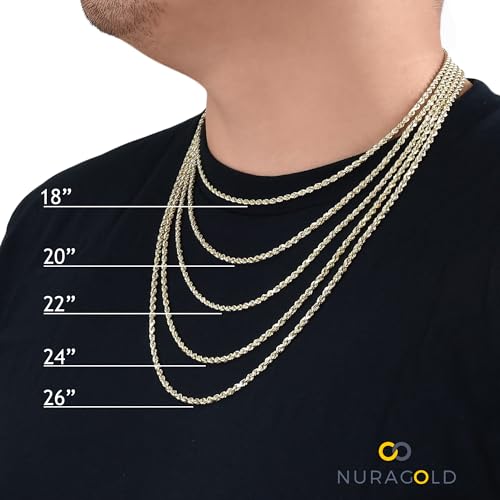 14k Yellow Gold Miami Cuban Link Chain Necklace L55734