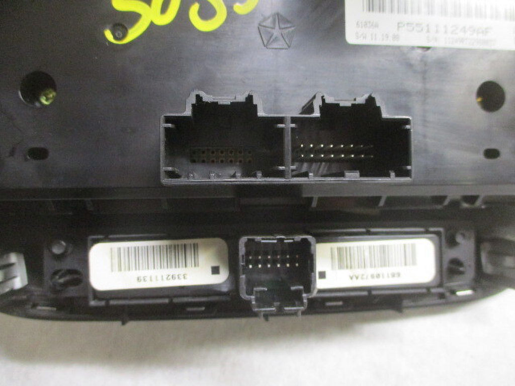 Pre-Owned Dodge Caravan Manual Climate AC Heater Temperature Control A488