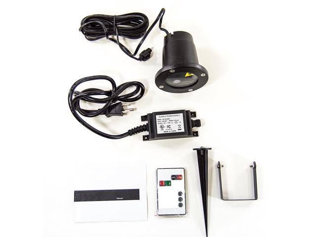 Green and Red Star Show Laser Projector with IR Remote R1680