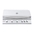 40-Inch 5-Burner Built-In Propane Gas Grill With Rear Infrared Burner F612