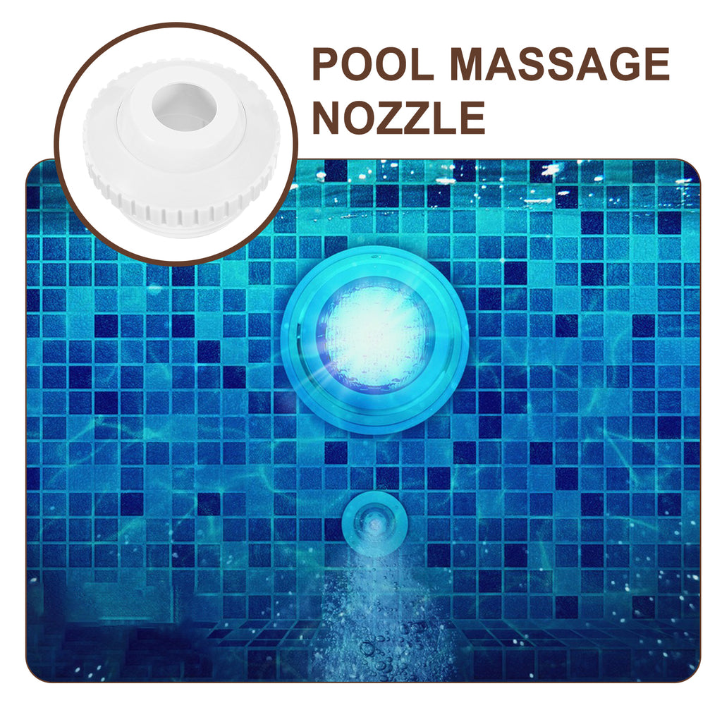 White Plastic Spa Pool Massage Supplies L497659