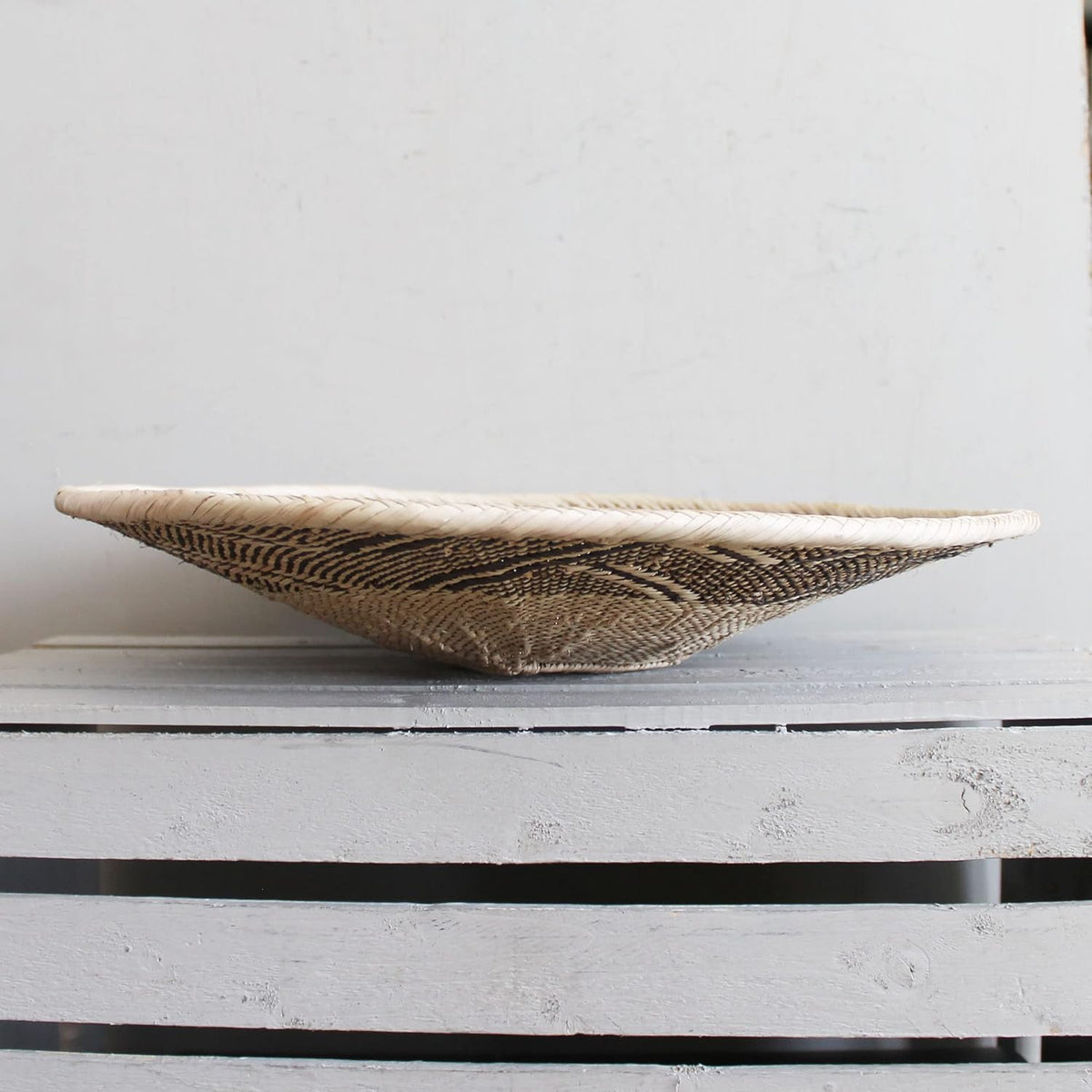 15.5'' Hand Woven Basket Wall Decoration, Pack of 2 T3560