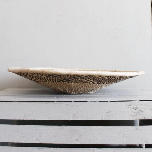 15.5'' Hand Woven Basket Wall Decoration, Pack of 2 T3560