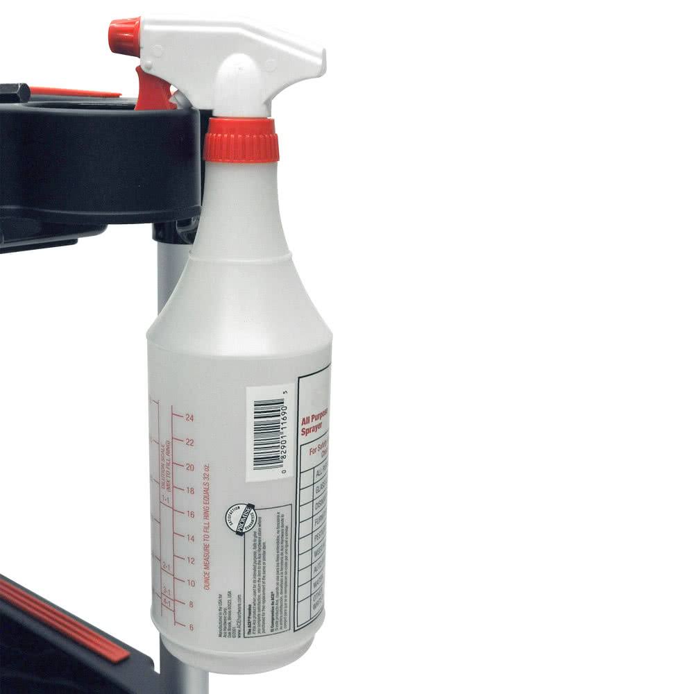 Black/ Red 3-Shelf Multipurpose Cart K705067
