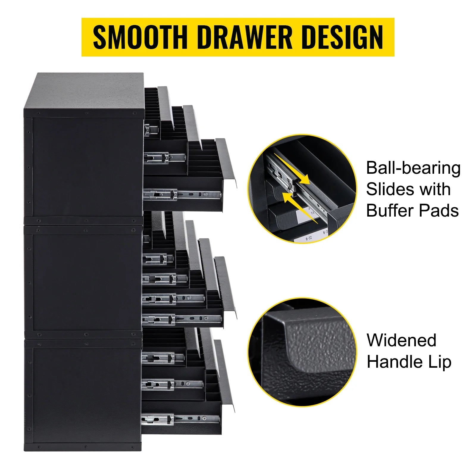 Three-Drawer Drill Bit Dispenser Cabinet Set W682588
