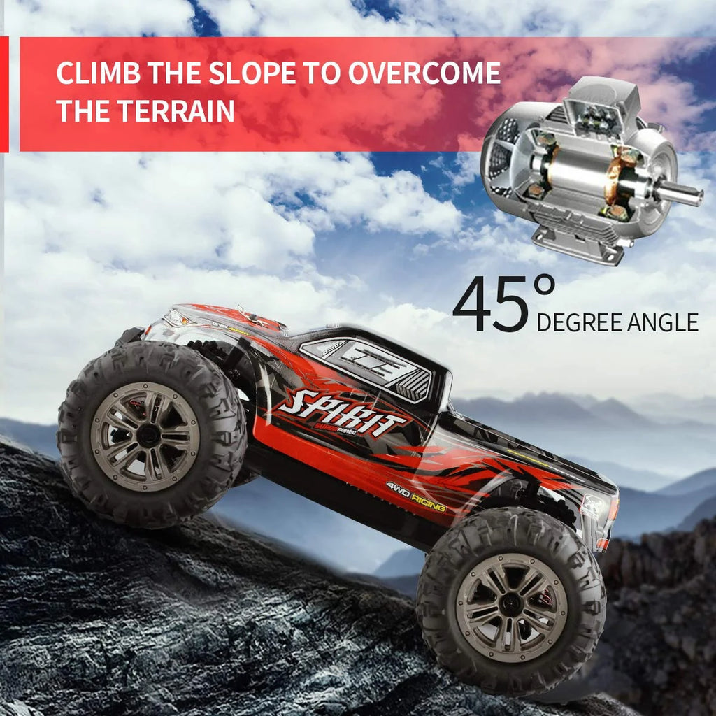 1:16 Scale 4WD Electric Off-Road RC Monster Trucks with 2 Batteries E40015