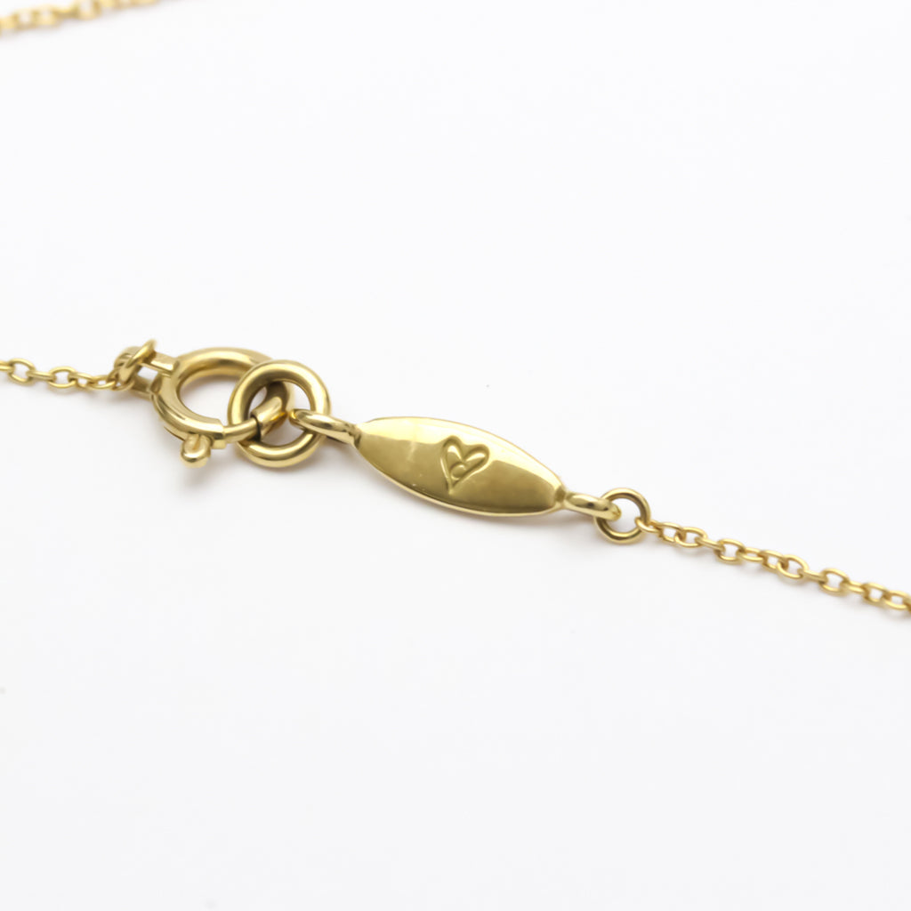 Yellow Gold Diamond Pendant Necklace T94234