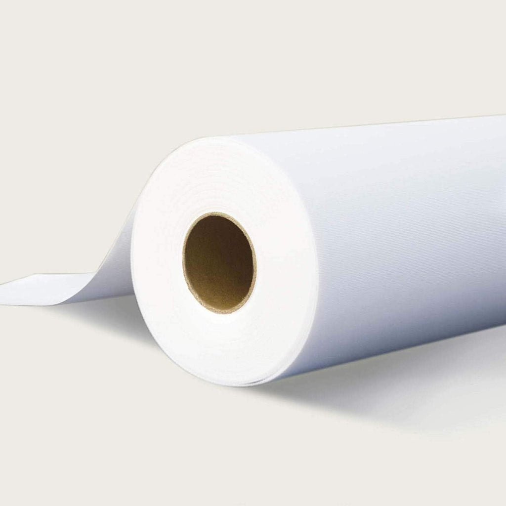 17x40ft Roll Waterproof White Matte Inkjet Canvas Y50950