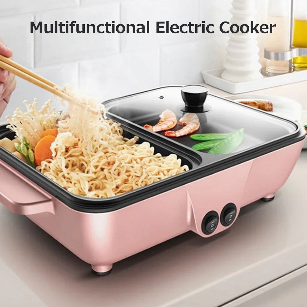 1200W Electric Grill Pan Barbecue Machine P84128