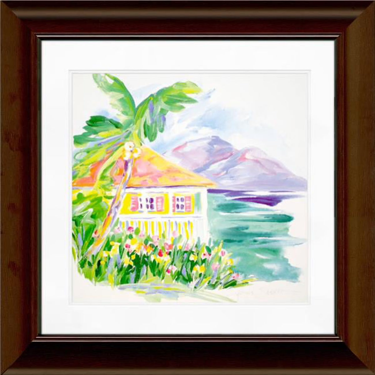 Caribbean Cottage II Photo Frame T791