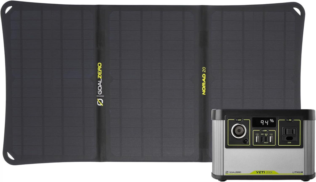 Portable Power Station and Solar Panel, Solar Generator V415107