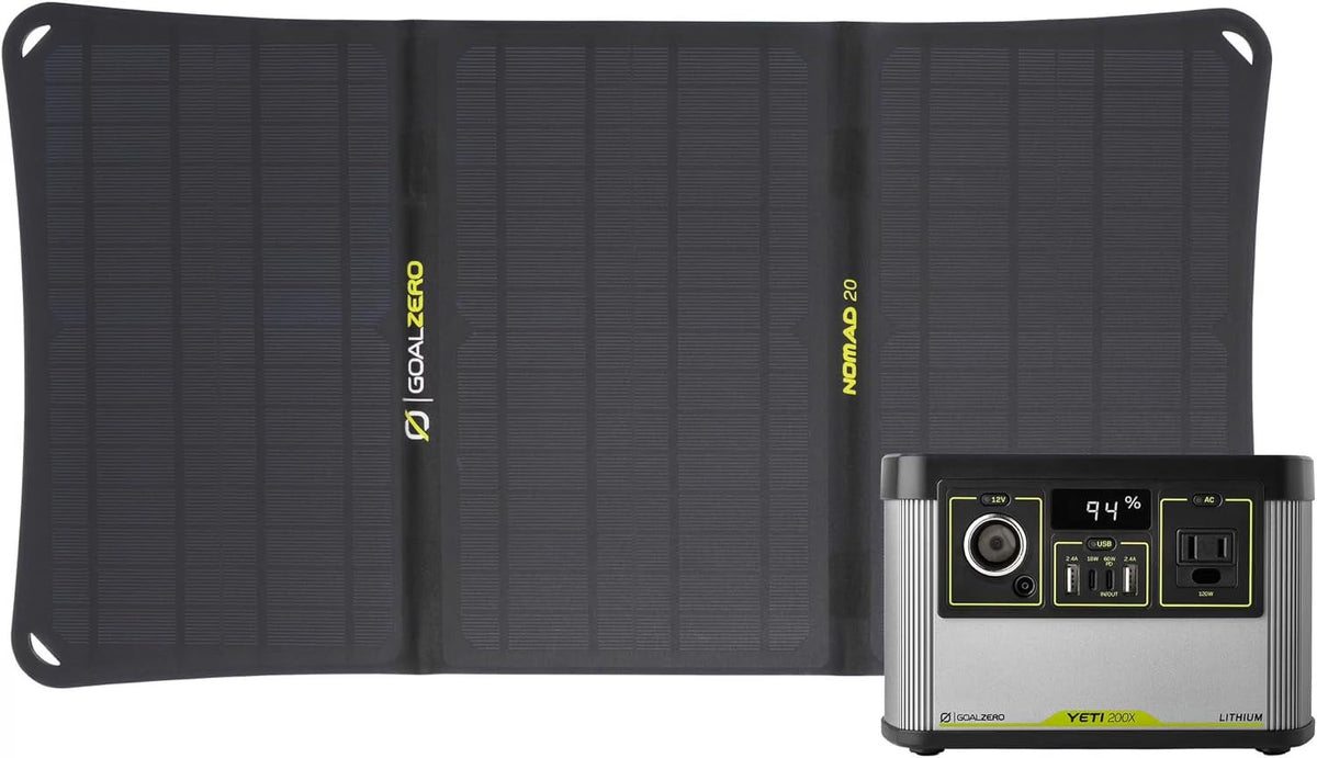 Portable Power Station and Solar Panel, Solar Generator V415107