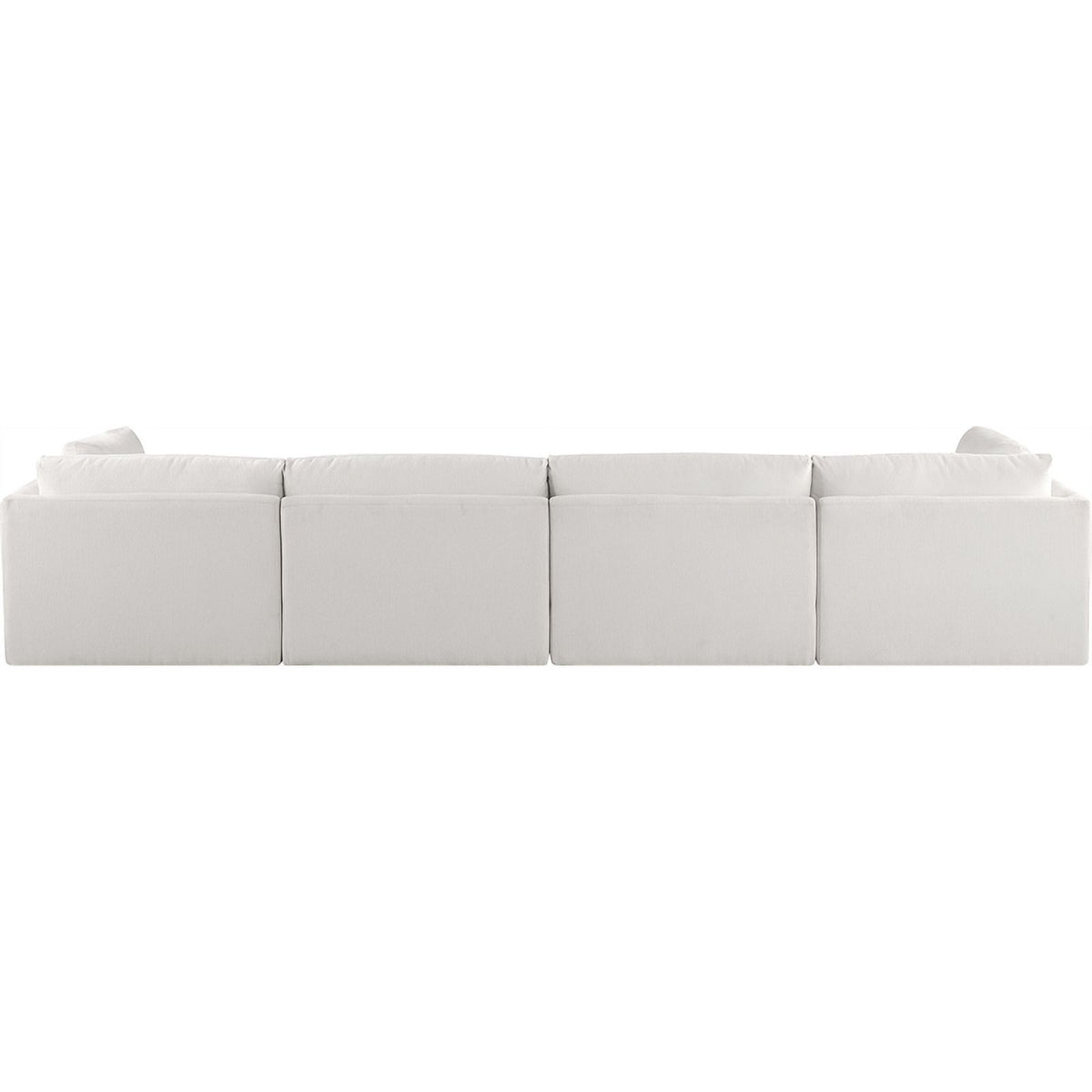Cream Fabric Modular Sofa Q945971