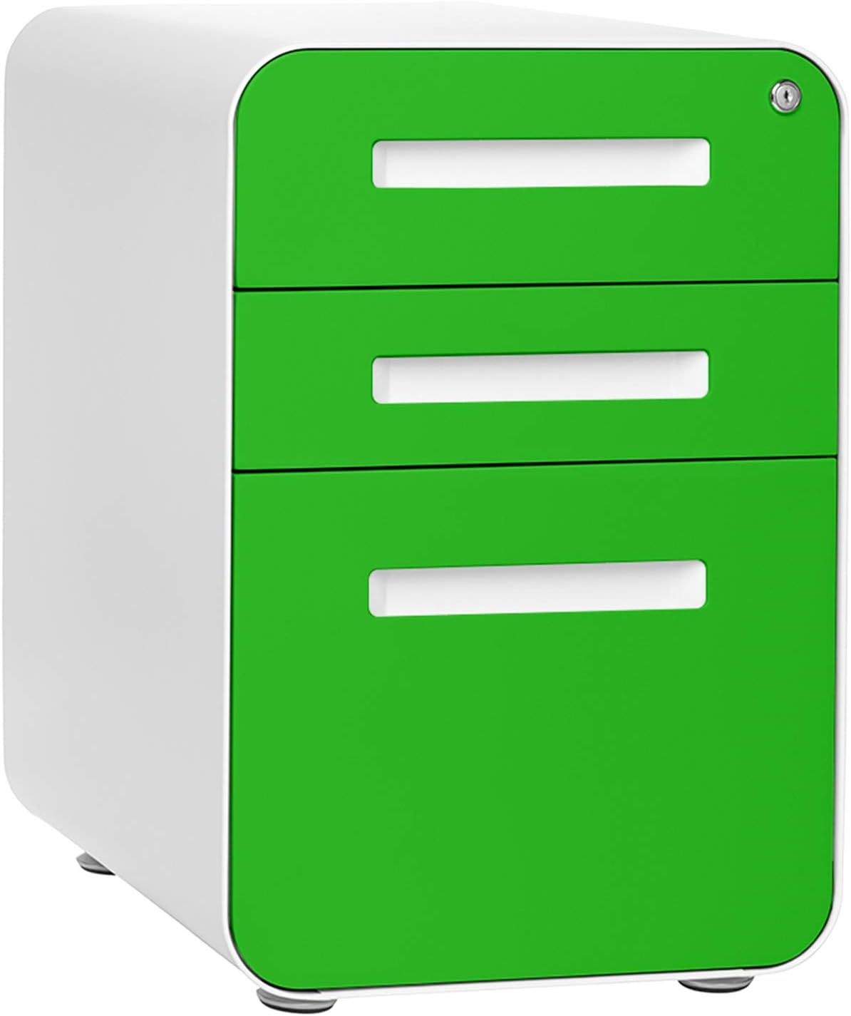 3-Drawer Mobile File Cabinet, Dark Grey A178