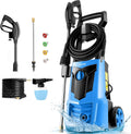 Green Electric Pressure Washer with 4 Nozzles S754489