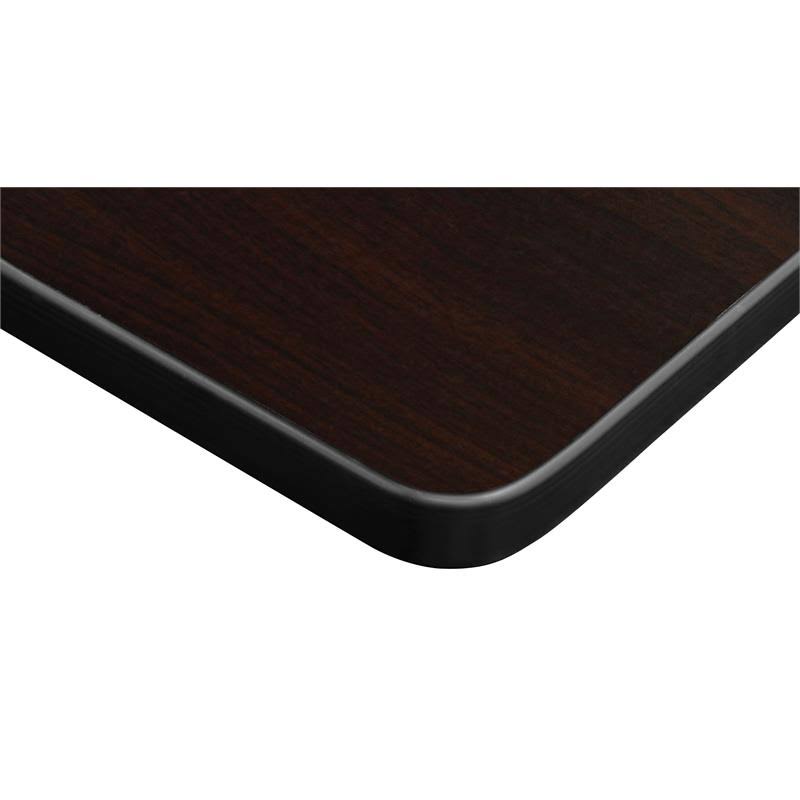 Round Breakroom Table with 4 Stack Chairs L4934