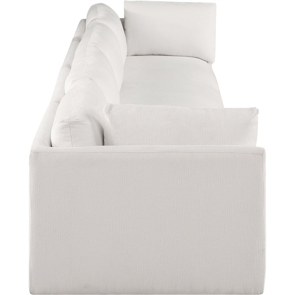 Cream Fabric Modular Sofa Q945971