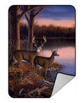 Crystal Velvet Fleece Throw Blanket 58x80inches B3203