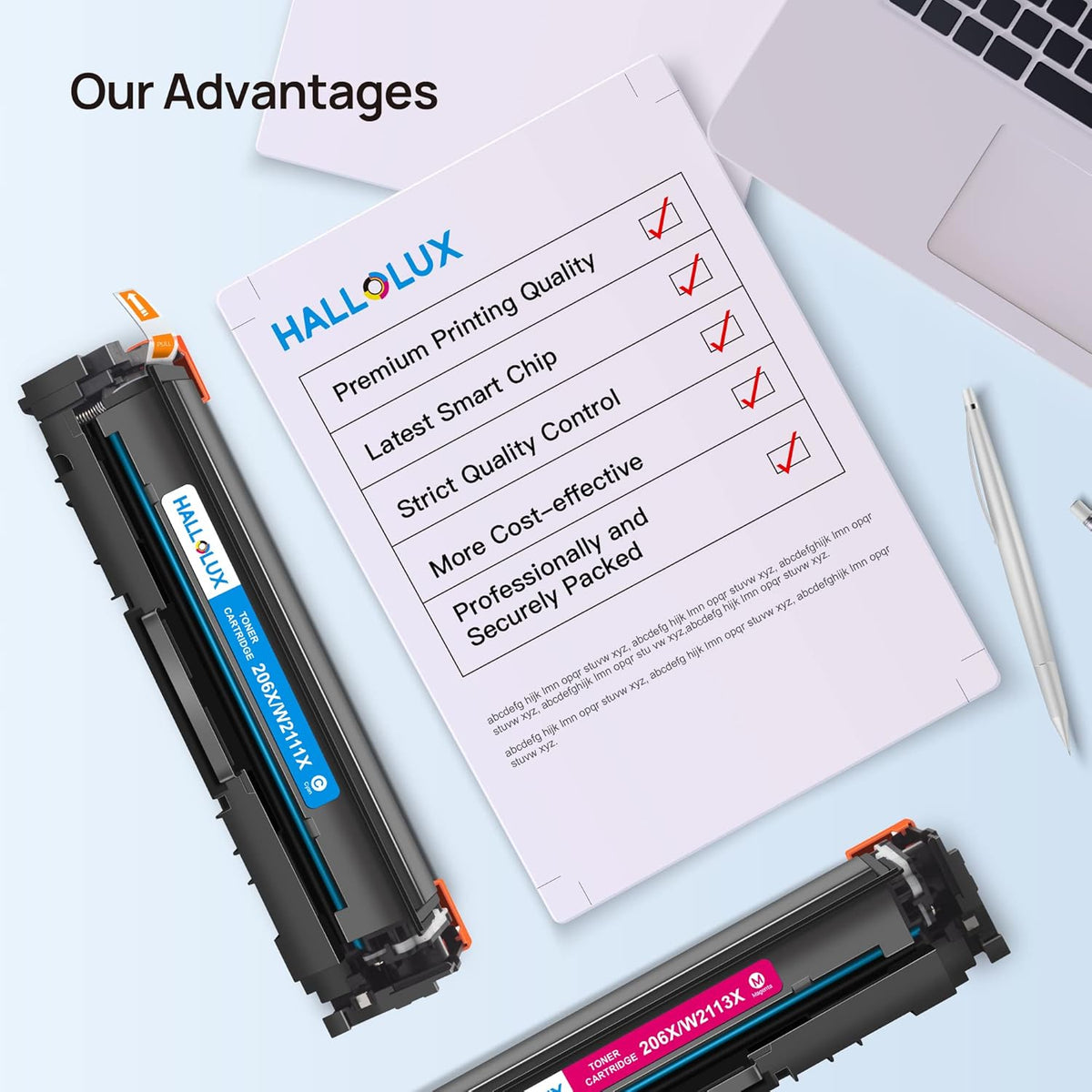 4 Pack High Yield Toner Cartridge F84817