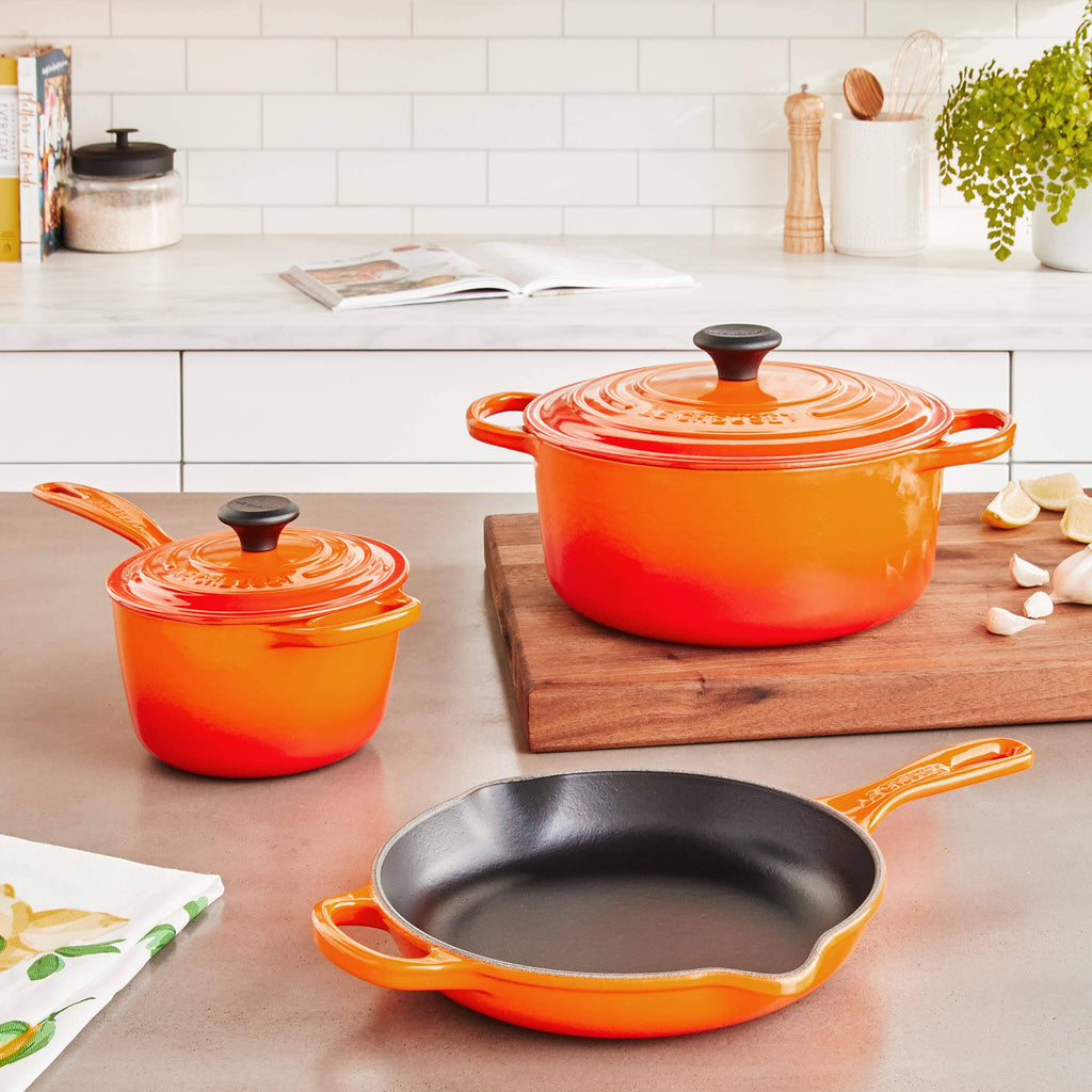 5-Piece Enameled Cast Iron Set T37917