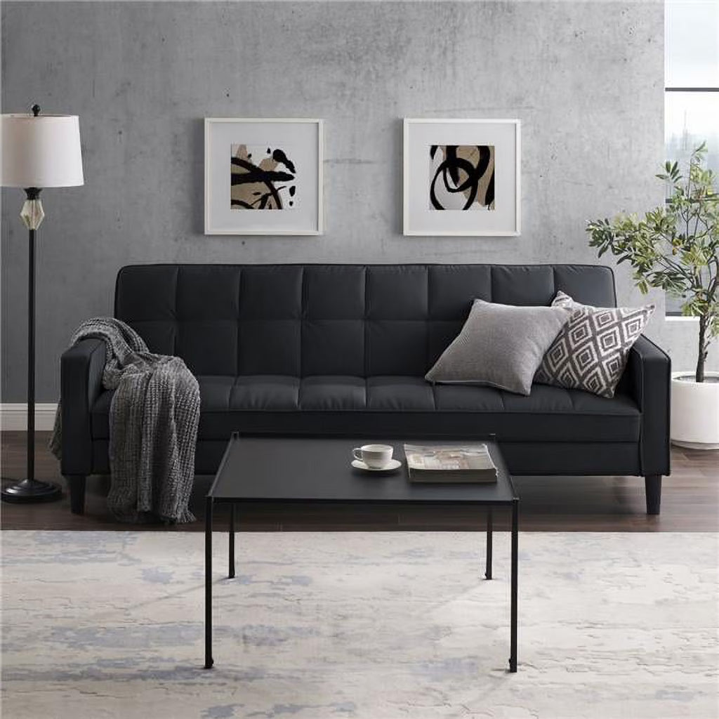 Black Convertible Sofa Bed R710630