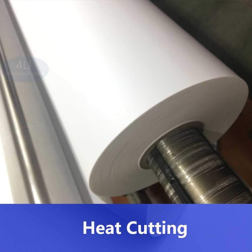 17x40ft Roll Waterproof White Matte Inkjet Canvas Y50950
