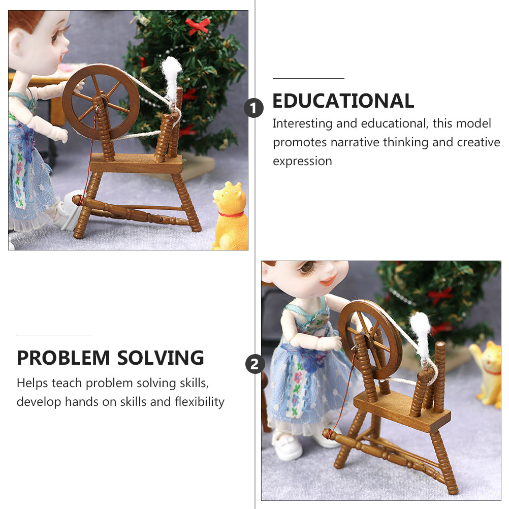 Miniature Textile Making Car Playhouse Furniture Toy O14538