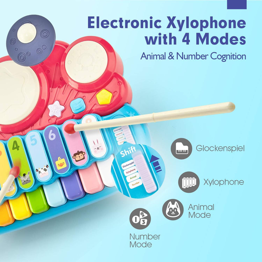Piano Drum Playset Musical Toys Pack of 2 M8637