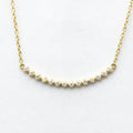 Yellow Gold Diamond Pendant Necklace T94234