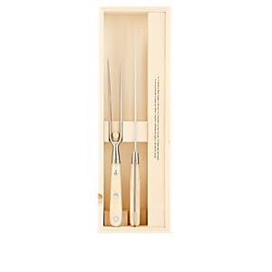 Ivory Lucite Carving Set S1967