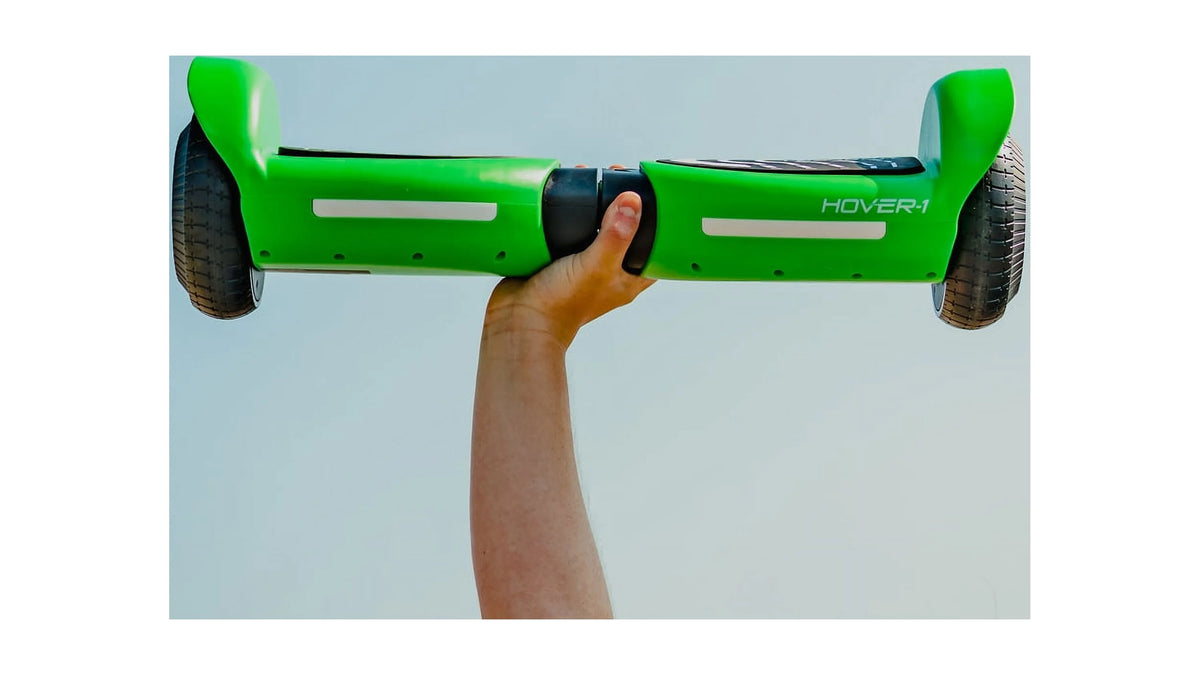 Green Hoverboard with LED Lights W420