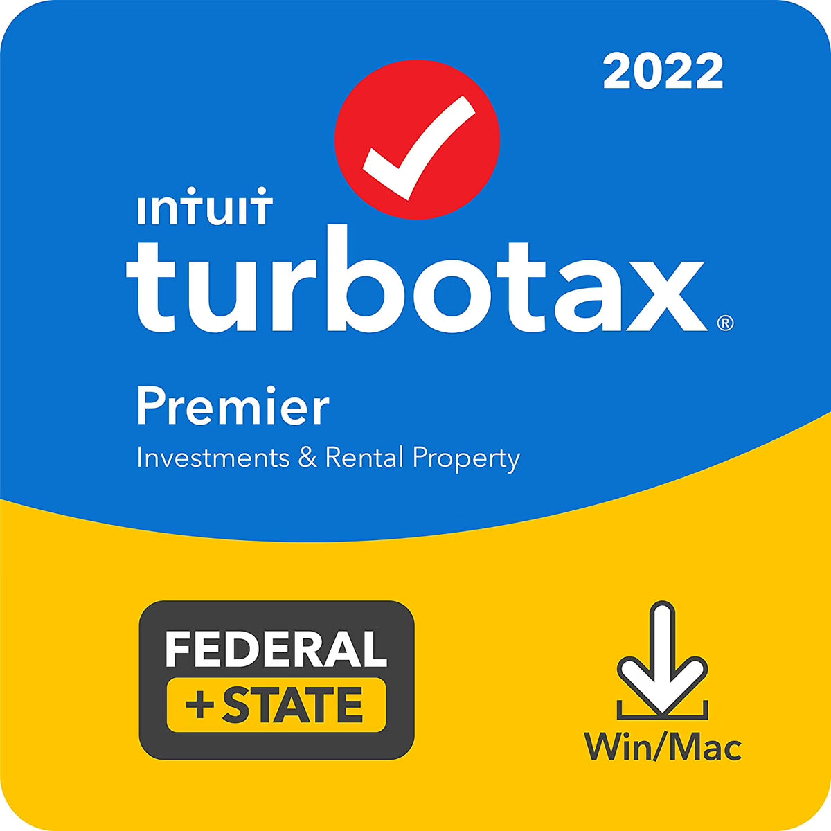 TurboTax Premier 2022 Tax Software Federal and State S592