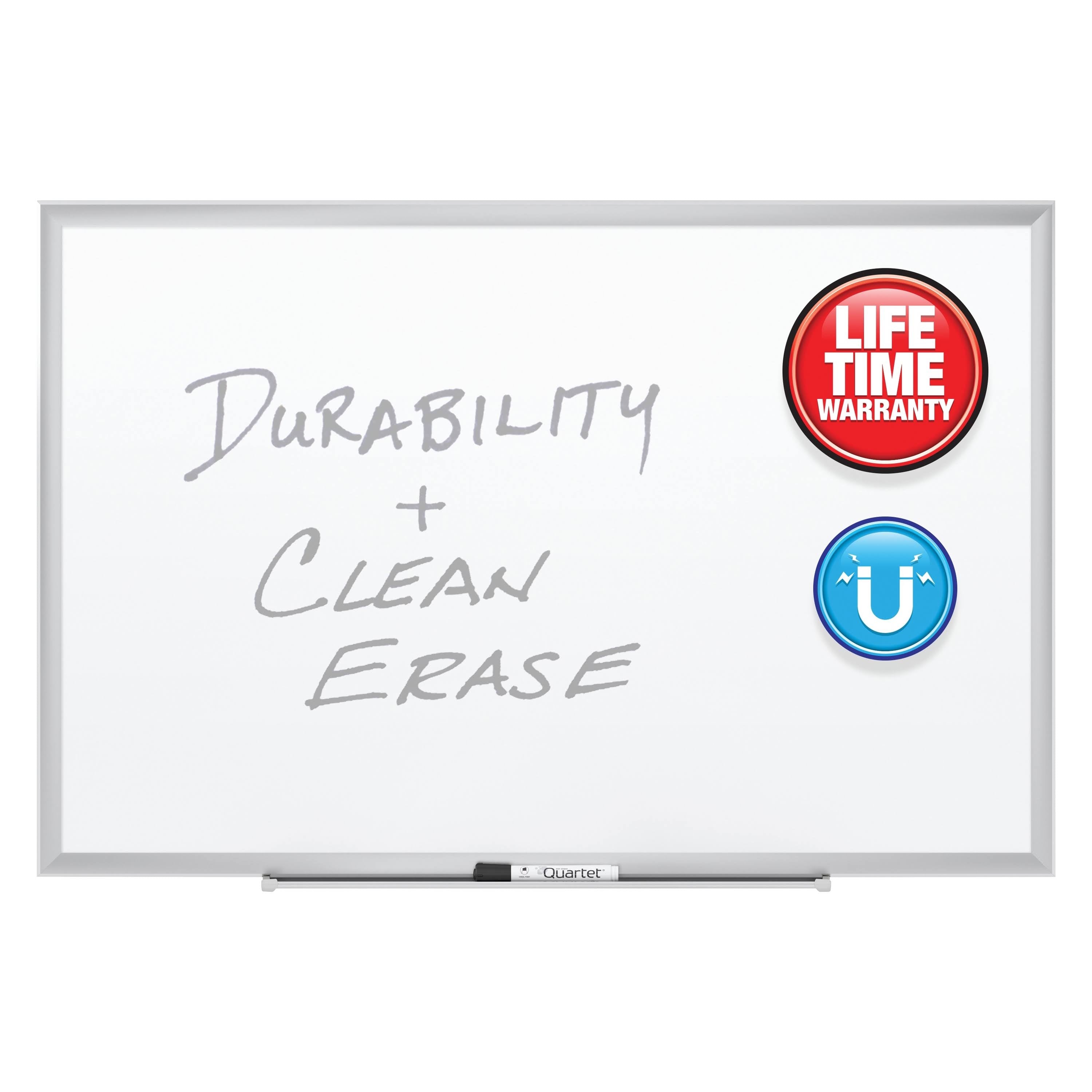 Porcelain Magnetic Board 36x22 x 24x22 Aluminum Frame A291981