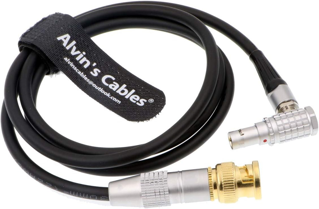 BNC to 5 Pin Right Angle Time Code Cable B8570