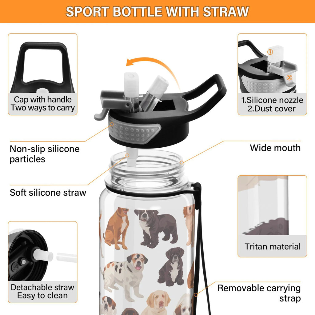 32oz Tritan Water Bottle with Straw R482197